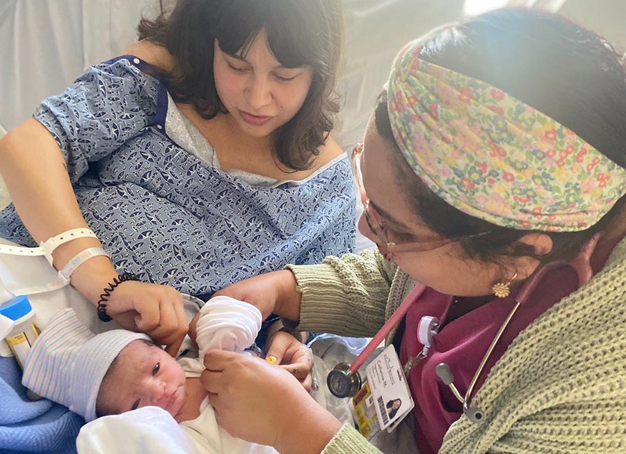 Special Delivery Made at East Los Angeles Doctors Hospital