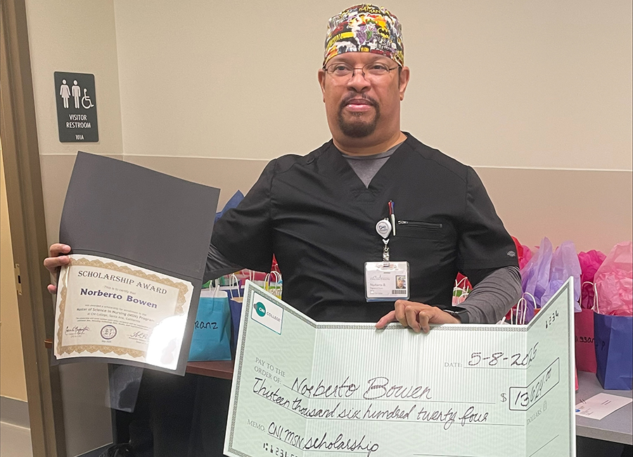 Scholarships Awarded to Two Nurses